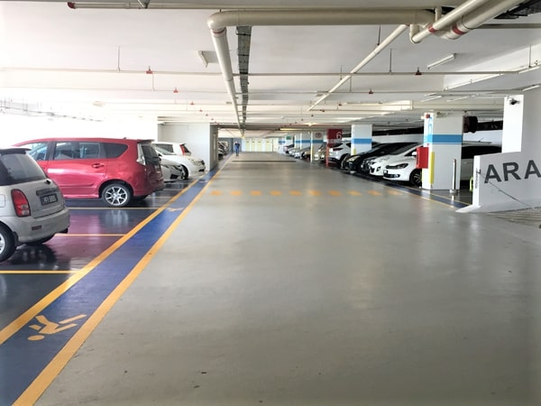 Penang Sentral Car Parking